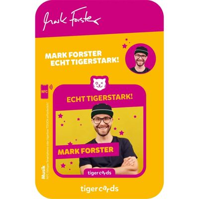 Tiger Media Deutschland - Tigercard - Mark Forster - Echt Tigerstark! - Audiobook Tiger Media Deutschland - Tigercard - Mark Forster - Echt Tigerstark! - Audiobook