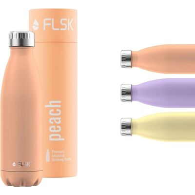 FLSK - 1010-0500-2037 - Peach Coral - 500ml - Izolační láhev FLSK - 1010-0500-2037 - Peach Coral - 500ml - Izolační láhev