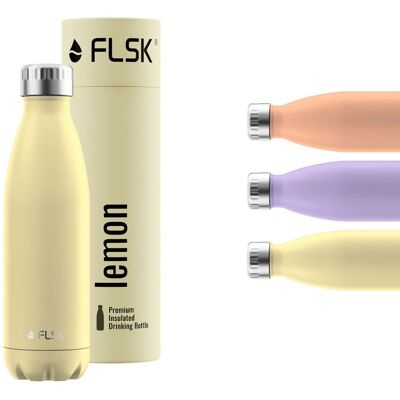 FLSK - 1010-0500-2038 - citronově žlutá - 500 ml - Termoska FLSK - 1010-0500-2038 - citronově žlutá - 500 ml - Termoska