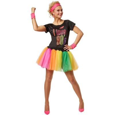 TecTake GmbH Women’s 80s Disco Lady Costume - XXL TecTake GmbH Women’s 80s Disco Lady Costume - XXL