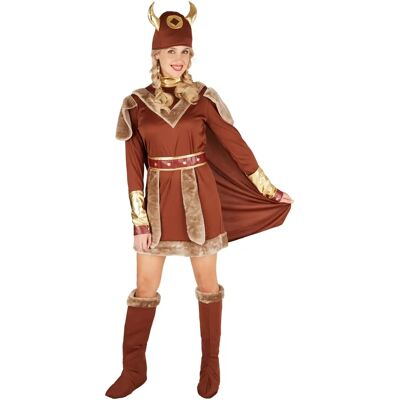 TecTake GmbH Vrouwelijke Vikingchefin Kostuum - S TecTake GmbH Vrouwelijke Vikingchefin Kostuum - S