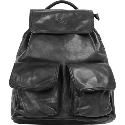 Cityrucksack CLUTY - Vintage Leder Rucksack - 12L - Made in Italy Cityrucksack CLUTY - Vintage Leder Rucksack - 12L - Made in Italy