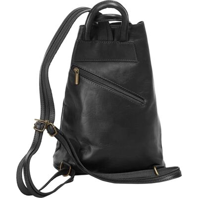 Samantha Look Cityrucksack - Echtes Leder - Made in Italy - Rucksack Samantha Look Cityrucksack - Echtes Leder - Made in Italy - Rucksack
