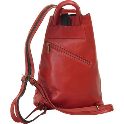 Samantha Look Echt Leder Rucksack - Made in Italy Samantha Look Echt Leder Rucksack - Made in Italy