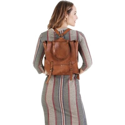 Cityrucksack X-ZONE - Echt Leder - Retro Casual Cityrucksack X-ZONE - Echt Leder - Retro Casual