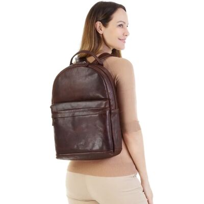 X-ZONE Vegetabil gegerbter Rindleder Laptoprucksack - Business X-ZONE Vegetabil gegerbter Rindleder Laptoprucksack - Business