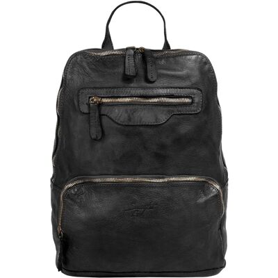 Cityrucksack SAMANTHA LOOK - Echt Leder, Made in Italy - Unisex Cityrucksack SAMANTHA LOOK - Echt Leder, Made in Italy - Unisex
