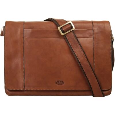 PIKÉ Echtes Leder Messenger Tasche - A4, Laptop, Handgepäck PIKÉ Echtes Leder Messenger Tasche - A4, Laptop, Handgepäck