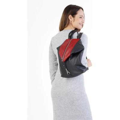 Cityrucksack CLUTY - Weiches Leder, Made in Italy, Casual, Unisex Cityrucksack CLUTY - Weiches Leder, Made in Italy, Casual, Unisex