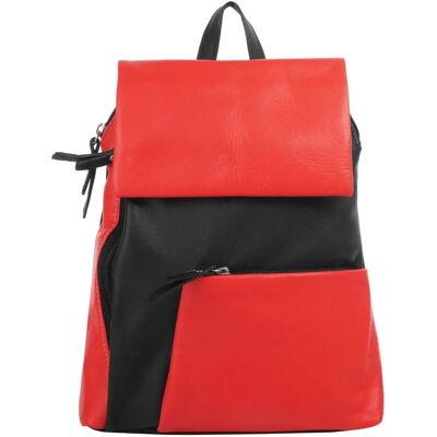 Cityrucksack CLUTY - Echtes Leder - Klassischer Stil - 3L Volumen - Made in Italy Cityrucksack CLUTY - Echtes Leder - Klassischer Stil - 3L Volumen - Made in Italy