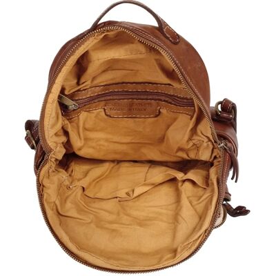 Cityrucksack CLUTY - Echtes Leder - Made in Italy - Rucksack Cityrucksack CLUTY - Echtes Leder - Made in Italy - Rucksack