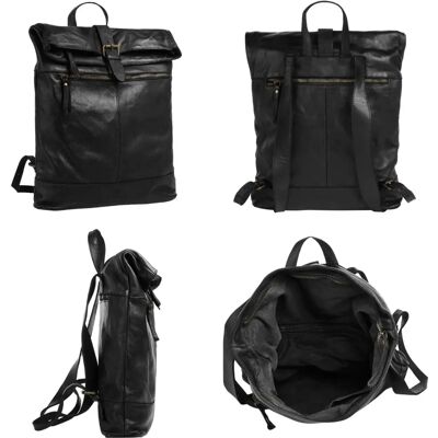 Forty Leder Rucksack - Vintage Forty Leder Rucksack - Vintage