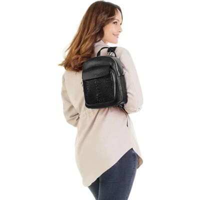 Cityrucksack CLUTY - Rindsleder - modisch - echtes Leder - Italien Cityrucksack CLUTY - Rindsleder - modisch - echtes Leder - Italien