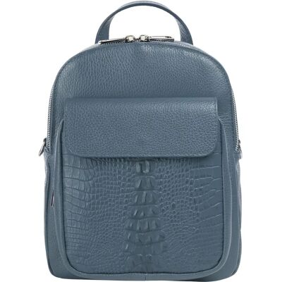Cityrucksack CLUTY - Reptilienprägung Leder Rucksack - Rucksack Cityrucksack CLUTY - Reptilienprägung Leder Rucksack - Rucksack