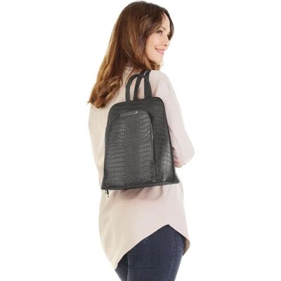 Cluty Grauer Rucksack - Casual, Made in Italy Cluty Grauer Rucksack - Casual, Made in Italy