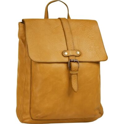 Samantha Look Gelber Leder Cityrucksack - Cityrucksack Samantha Look Gelber Leder Cityrucksack - Cityrucksack