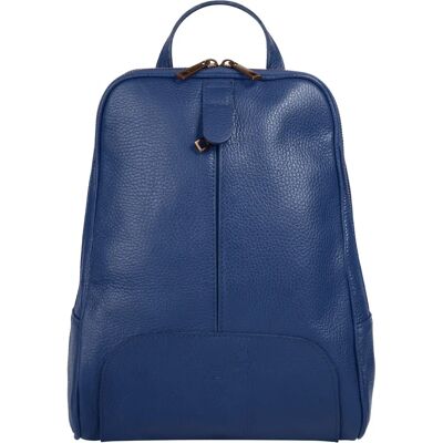 Samantha LOOK Rucksack - klassisch blau echtes Leder - Made in Italy Samantha LOOK Rucksack - klassisch blau echtes Leder - Made in Italy