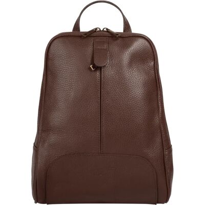 Samantha Look Rucksack - Braun - Klassisch - Made in Italy Samantha Look Rucksack - Braun - Klassisch - Made in Italy
