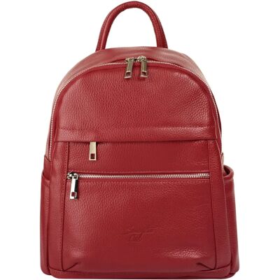 Cityrucksack SAMANTHA LOOK - Made in Italy - Echt Leder - Casual Cityrucksack SAMANTHA LOOK - Made in Italy - Echt Leder - Casual