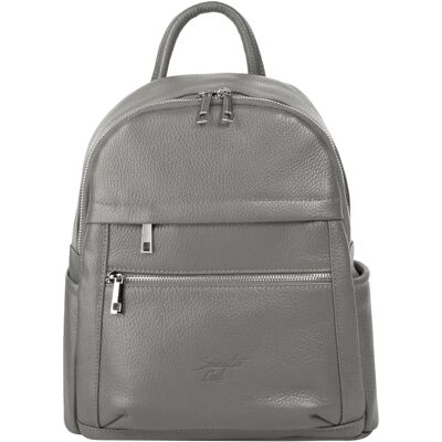 Cityrucksack Samantha Look - Echtes Leder - Made in Italy - Rucksack Cityrucksack Samantha Look - Echtes Leder - Made in Italy - Rucksack