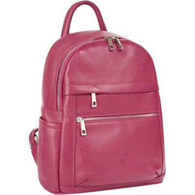 Cityrucksack SAMANTHA LOOK - Echtes Leder - Made in Italy - Casual Stil Cityrucksack SAMANTHA LOOK - Echtes Leder - Made in Italy - Casual Stil