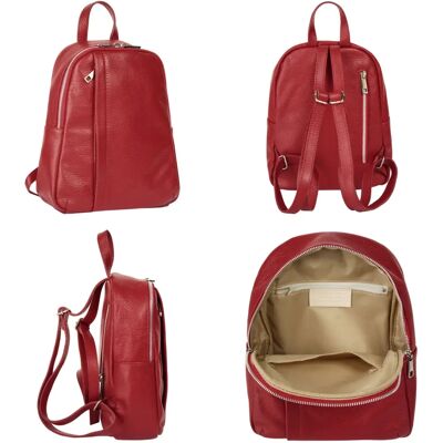 Samantha Look Cityrucksack - Echtes Leder - Italien - Unisex Samantha Look Cityrucksack - Echtes Leder - Italien - Unisex