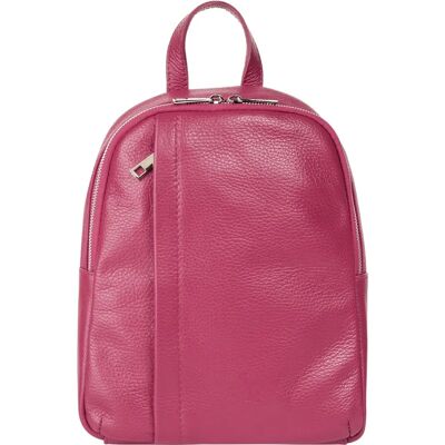 Cityrucksack SAMANTHA LOOK - Pink Casual Made in Italy Cityrucksack SAMANTHA LOOK - Pink Casual Made in Italy