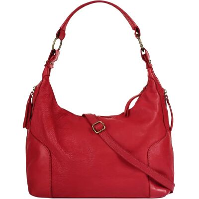 Samantha Look Ledertasche - Geräumige Italienische Handtasche Samantha Look Ledertasche - Geräumige Italienische Handtasche