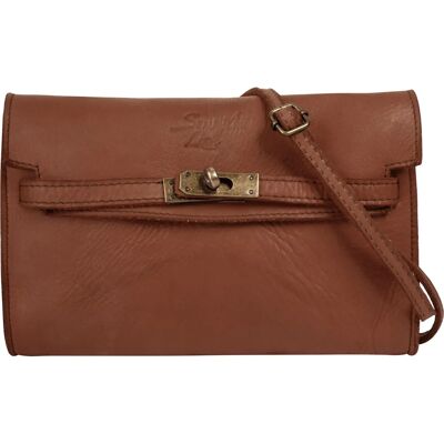 Samantha Look Vintage Lederhandtasche - Made in Italy Samantha Look Vintage Lederhandtasche - Made in Italy