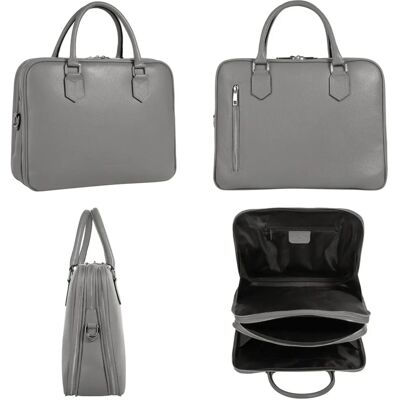 Cluty Echtes Leder Italienische Aktentasche - 35x28x13cm Cluty Echtes Leder Italienische Aktentasche - 35x28x13cm