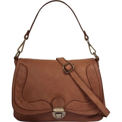 Samantha Look Vintage Lederhandtasche - A4 geeignet - Made in Italy Samantha Look Vintage Lederhandtasche - A4 geeignet - Made in Italy