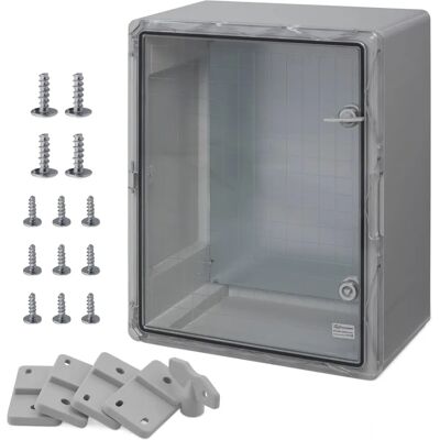 Boxexpert BXPPABST400500240-F01 Hellgrau 500x400x240 ABS Wandgehäuse - Wandmontagegehäuse Boxexpert BXPPABST400500240-F01 Hellgrau 500x400x240 ABS Wandgehäuse - Wandmontagegehäuse