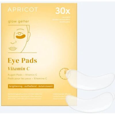 APRICOT Dischetti riutilizzabili per gli occhi con vitamina C - Glow Getter - Maschera viso APRICOT Dischetti riutilizzabili per gli occhi con vitamina C - Glow Getter - Maschera viso