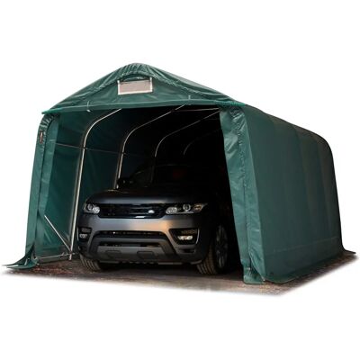 TOOLPORT 3,3x4,8m Autokatos Telt - Kestävä Säänkestävä Καταφύγιο TOOLPORT 3,3x4,8m Autokatos Telt - Kestävä Säänkestävä Καταφύγιο