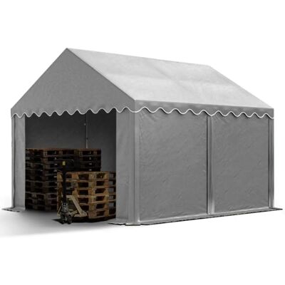Toolport 3x4 Storage Tent - Waterproof, Grey, Expandable Toolport 3x4 Storage Tent - Waterproof, Grey, Expandable