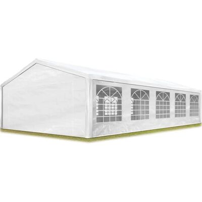 TOOLPORT 5x10m Hvid Festtelt - Vandsikkert, Udvideligt TOOLPORT 5x10m Hvid Festtelt - Vandsikkert, Udvideligt