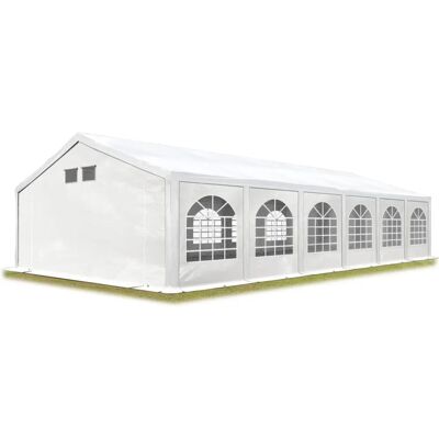 Tenda da festa Toolport 6x12m - Bianco Resistente alle Intemperie Tenda da festa Toolport 6x12m - Bianco Resistente alle Intemperie
