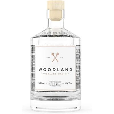 Woodland Sauerland Dry Gin - Premium Regional Spirit Woodland Sauerland Dry Gin - Premium Regional Spirit