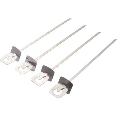 Set de Brochettes en Inox Char-Broil - Accessoires BBQ - Publicité Set de Brochettes en Inox Char-Broil - Accessoires BBQ - Publicité