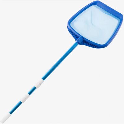 AREBOS Pool Net - Telescopic 1.20-1.90m - Fitted Mesh, Large Opening - Blue - Pool Net AREBOS Pool Net - Telescopic 1.20-1.90m - Fitted Mesh, Large Opening - Blue - Pool Net