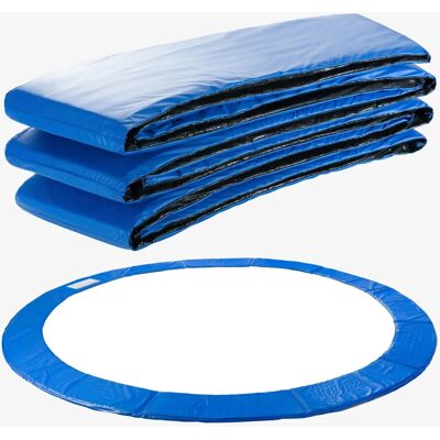 Arebos Couverture de Bord Bleu pour Trampoline 366cm - Protection des Ressorts - Publicité Arebos Couverture de Bord Bleu pour Trampoline 366cm - Protection des Ressorts - Publicité