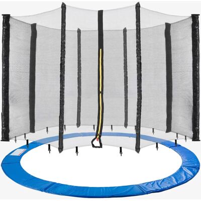 Arebos AR-HE-PN305-8 Trampoline d'exercice - Filet de sécurité et couvre-bordure - Publicité Arebos AR-HE-PN305-8 Trampoline d'exercice - Filet de sécurité et couvre-bordure - Publicité