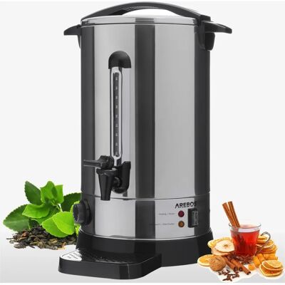 AREBOS AR-HE-GKE20L - Argento - Bollitore elettrico AREBOS AR-HE-GKE20L - Argento - Bollitore elettrico