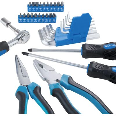 TecTake 402789 Werkzeugkoffer - 57-teiliges Set TecTake 402789 Werkzeugkoffer - 57-teiliges Set