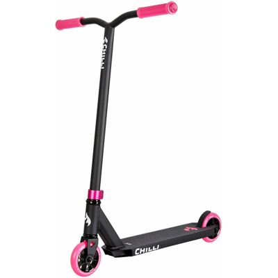 Chilli Pro Scooter Base Roz/Negru - Scooter de acrobație pentru începători Chilli Pro Scooter Base Roz/Negru - Scooter de acrobație pentru începători