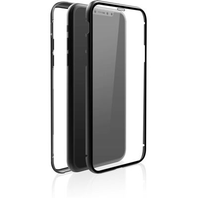 Black Rock 360° Glas Telefonfodral - iPhone XS Max, Svart Black Rock 360° Glas Telefonfodral - iPhone XS Max, Svart