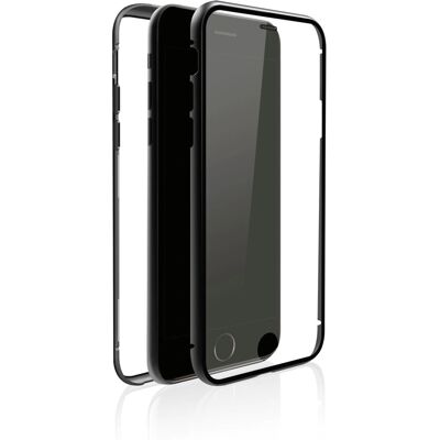 Hama 360° Glas Case voor iPhone 7/8/SE 2020/2022 - Zwart Hama 360° Glas Case voor iPhone 7/8/SE 2020/2022 - Zwart