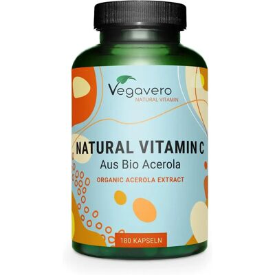 Vegavero Vevavero Vitamina C Orgânica 180 Cápsulas - Vitamina Vegavero Vevavero Vitamina C Orgânica 180 Cápsulas - Vitamina