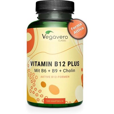 Vegavero Vitamina B12 Plus 1000 μg - Suplemento Vegano Vegavero Vitamina B12 Plus 1000 μg - Suplemento Vegano