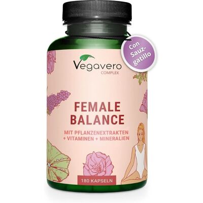 Vegavero Complex Equilíbrio Feminino - 180 Cápsulas Vegavero Complex Equilíbrio Feminino - 180 Cápsulas